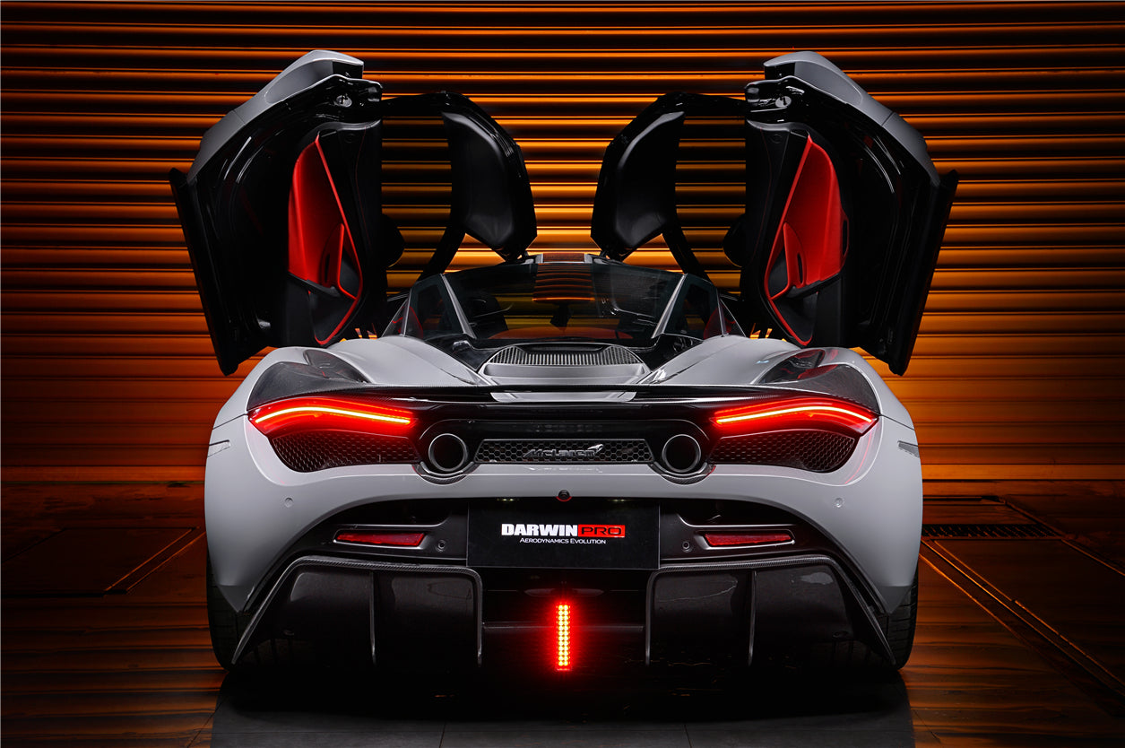 DarwinPRO Se²NWB Style Carbon Fiber Trunk Spoiler | 2017-2023 McLaren 720s