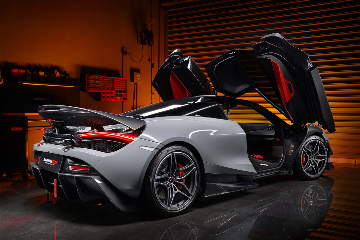 DarwinPRO Se²NWB Style Carbon Fiber Trunk Spoiler | 2017-2023 McLaren 720s