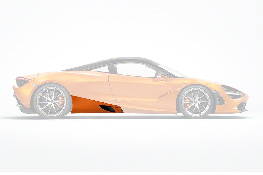 DarwinPRO Carbon Fiber Side Skirts | 2017-2023 McLaren 720s