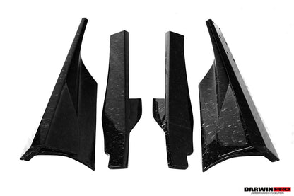 DarwinPRO Se²NWB Style Carbon Fiber Side Skirts | 2017-2023 McLaren 720s