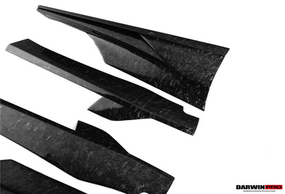 DarwinPRO Se²NWB Style Carbon Fiber Side Skirts | 2017-2023 McLaren 720s