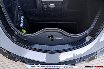 DarwinPRO 2019-UP McLaren GT OEM Style Autoclave Carbon Fiber Front Trunk Opening Surround Trim Set | Fits GT, GTS