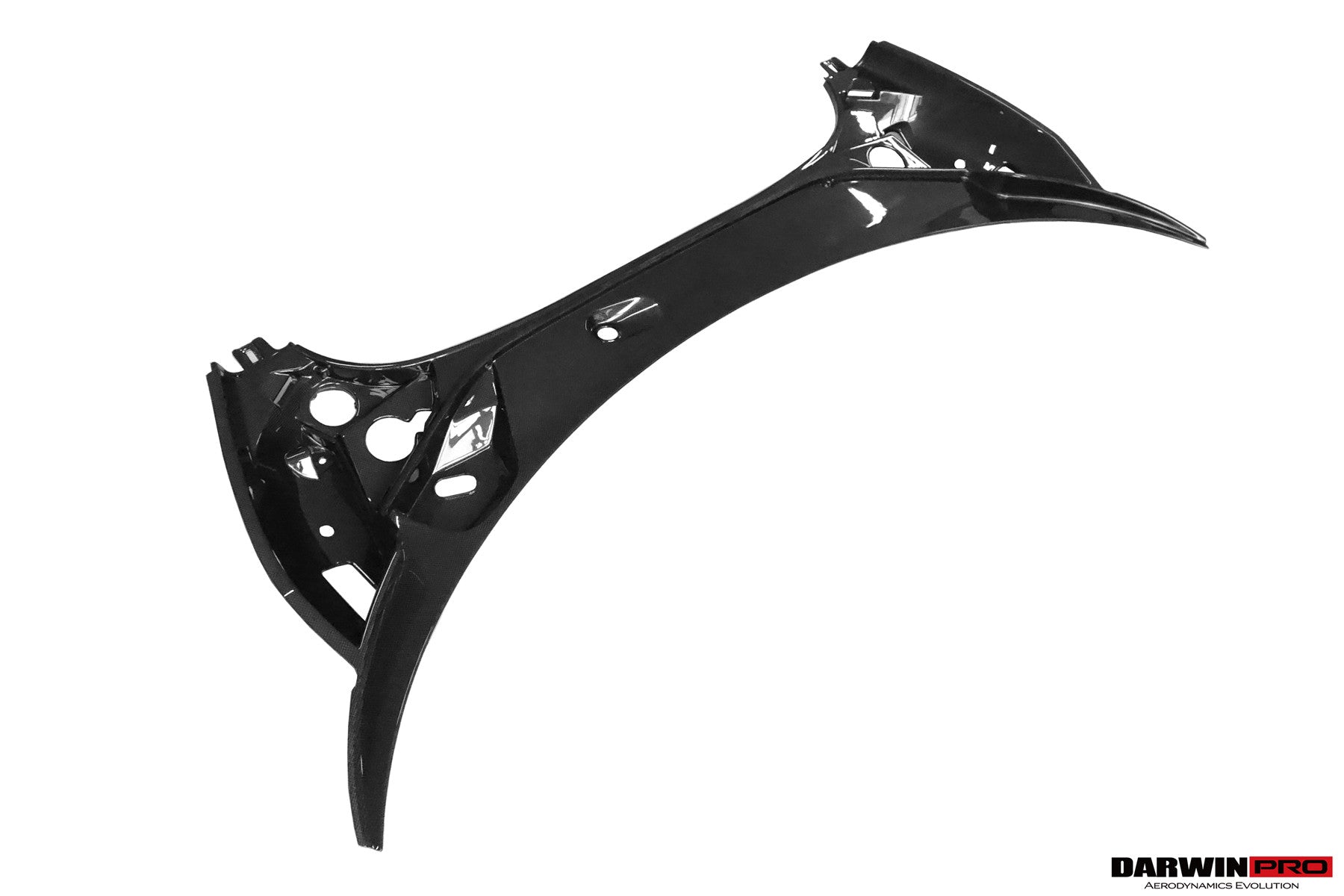 DarwinPRO 2019-UP McLaren GT OEM Style Autoclave Carbon Fiber Front Trunk Opening Surround Trim Set | Fits GT, GTS