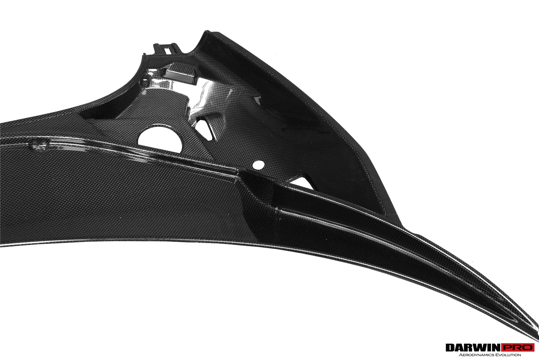 DarwinPRO 2019-UP McLaren GT OEM Style Autoclave Carbon Fiber Front Trunk Opening Surround Trim Set | Fits GT, GTS