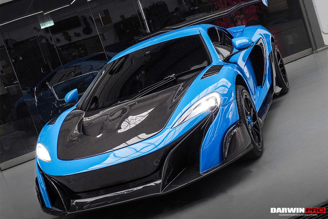 DarwinPRO 2011-2014 McLaren MP4 12C 650S Rebel Performance Style Carbon Fiber Side Skirts