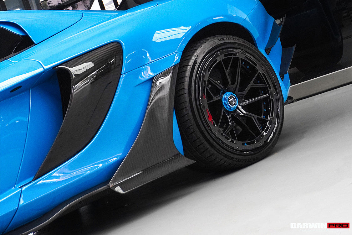 DarwinPRO 2011-2014 McLaren MP4 12C 650S Rebel Performance Style Carbon Fiber Side Skirts