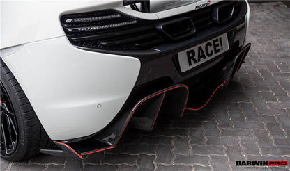 Difusor trasero estilo BKSS para McLaren MP4 12C 650s DarwinPRO 2011-2017