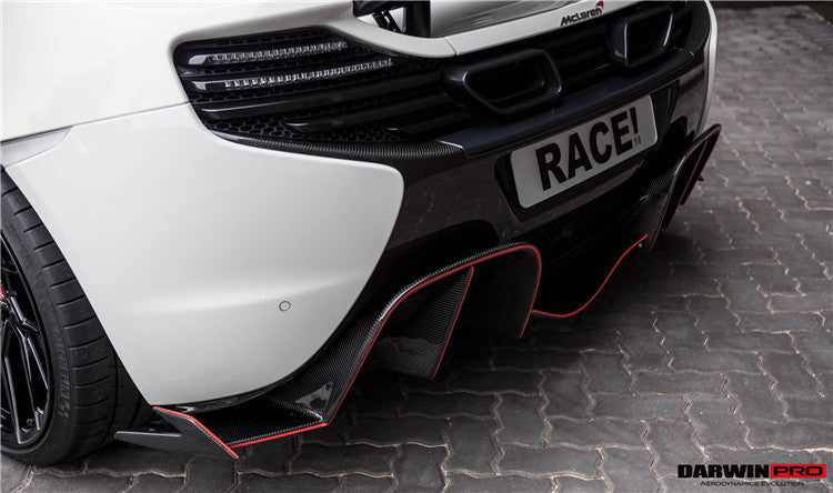 Difusor trasero estilo BKSS para McLaren MP4 12C 650s DarwinPRO 2011-2017