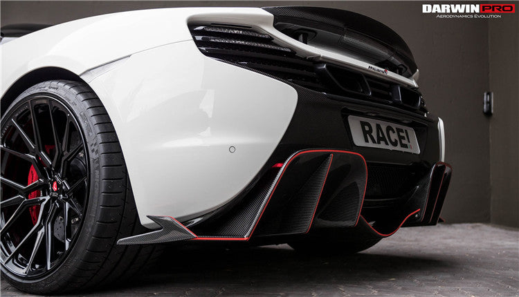 Difusor trasero estilo BKSS para McLaren MP4 12C 650s DarwinPRO 2011-2017