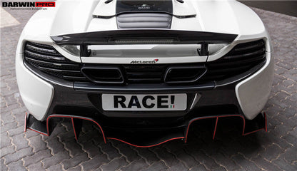 Difusor trasero estilo BKSS para McLaren MP4 12C 650s DarwinPRO 2011-2017