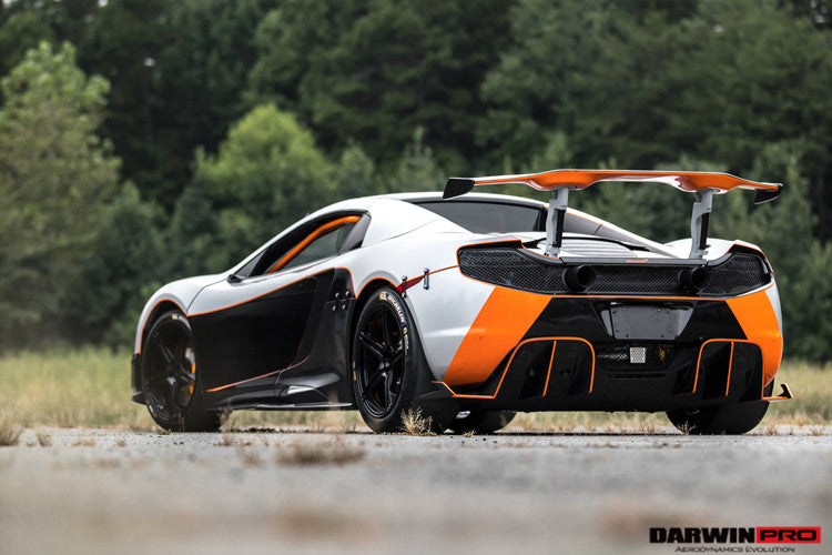Difusor trasero estilo BKSS para McLaren MP4 12C 650s DarwinPRO 2011-2017