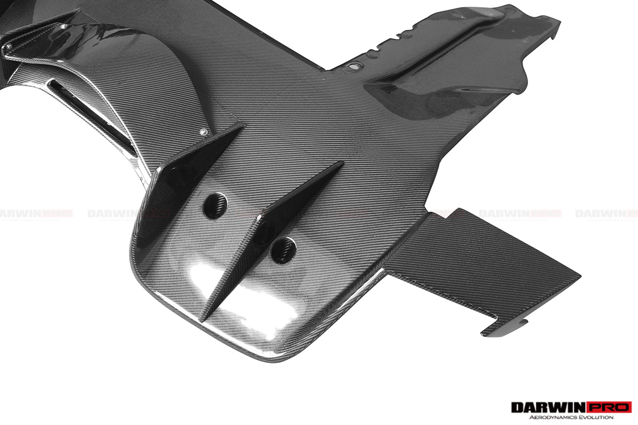 Difusor trasero estilo BKSS para McLaren MP4 12C 650s DarwinPRO 2011-2017