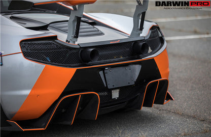 Difusor trasero estilo BKSS para McLaren MP4 12C 650s DarwinPRO 2011-2017