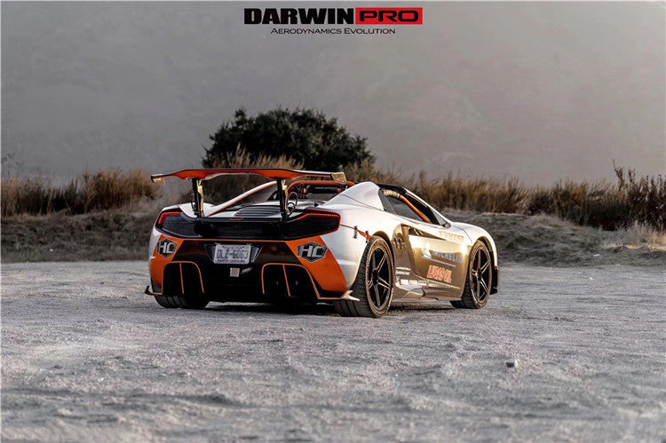 Difusor trasero estilo BKSS para McLaren MP4 12C 650s DarwinPRO 2011-2017