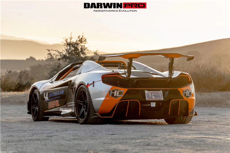 Difusor trasero estilo BKSS para McLaren MP4 12C 650s DarwinPRO 2011-2017