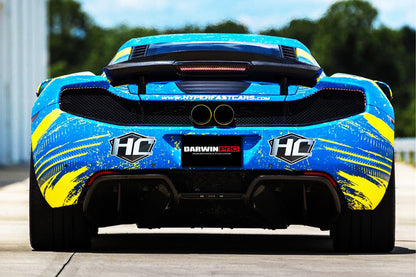 Difusor trasero estilo DarwinPRO DPR | McLaren MP4, 12C, 650S (2011-2017)