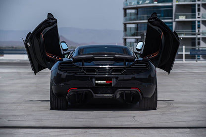 Difusor trasero estilo DarwinPRO DPR | McLaren MP4, 12C, 650S (2011-2017)