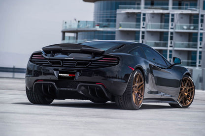 Difusor trasero estilo DarwinPRO DPR | McLaren MP4, 12C, 650S (2011-2017)