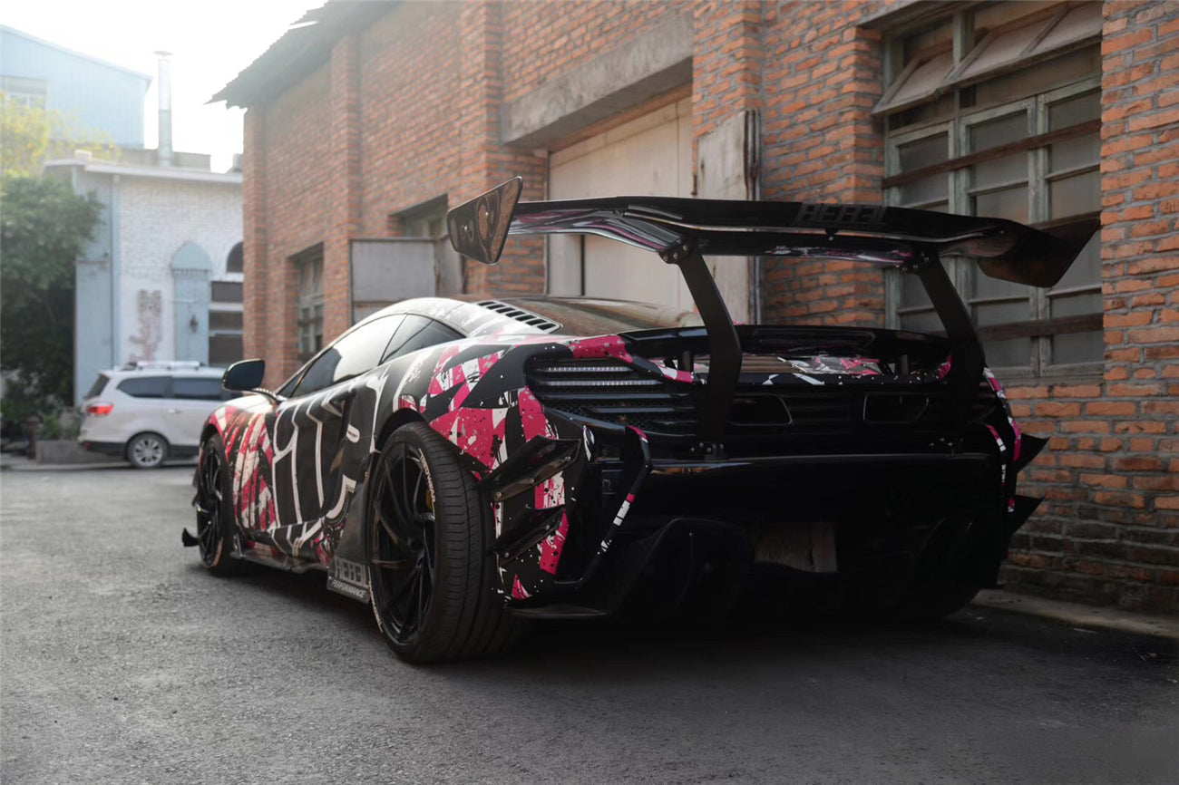 DarwinPRO Rebel Performance Style Partial Carbon Fiber Full Body Kit | 2011-2014 McLaren MP4/12C