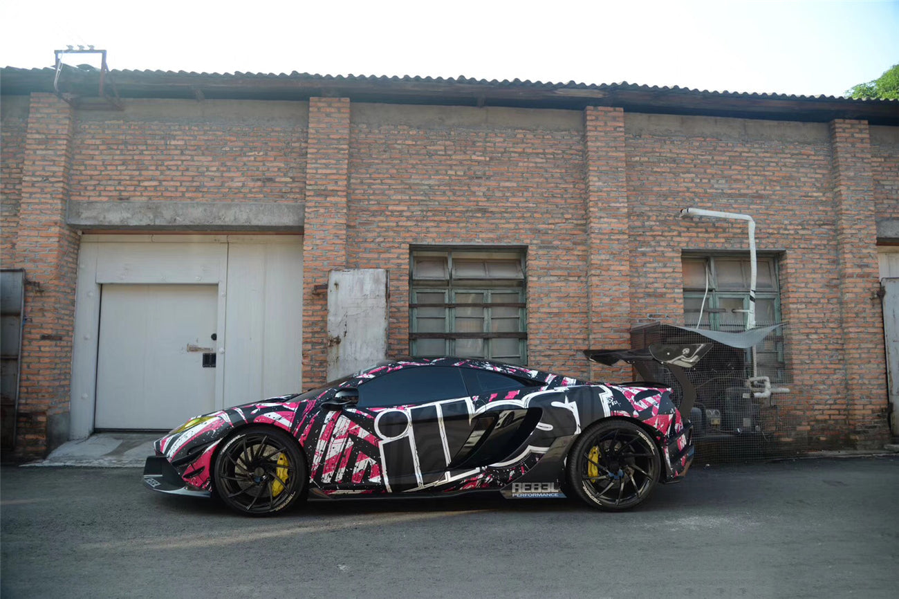 DarwinPRO Rebel Performance Style Partial Carbon Fiber Full Body Kit | 2011-2014 McLaren MP4/12C