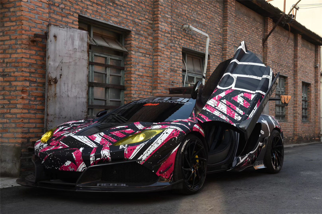 DarwinPRO Rebel Performance Style Partial Carbon Fiber Full Body Kit | 2011-2014 McLaren MP4/12C