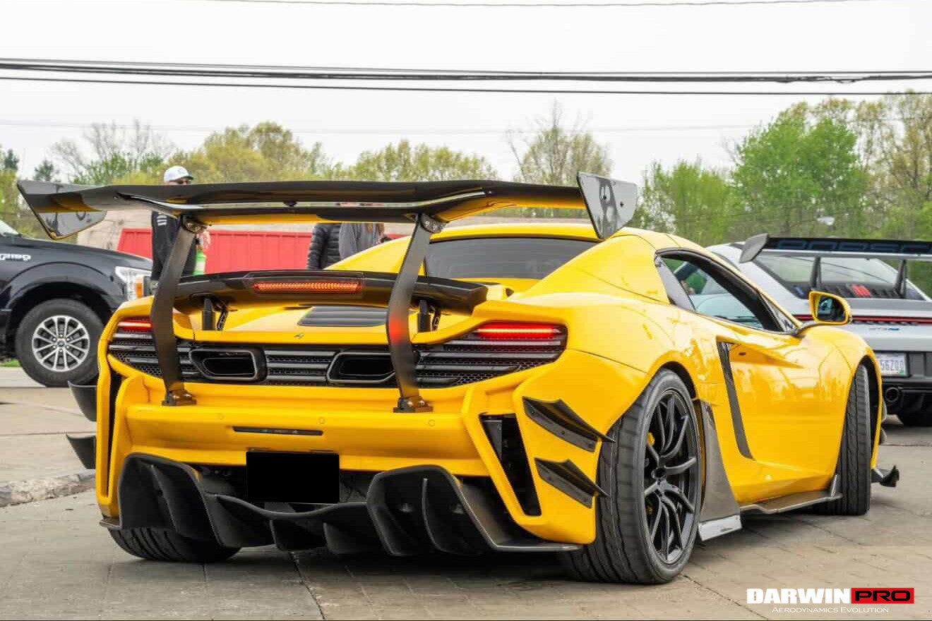 DarwinPRO 2011-2014 McLaren MP4 12C 650S Rebel Performance Style Carbon Fiber Side Skirts