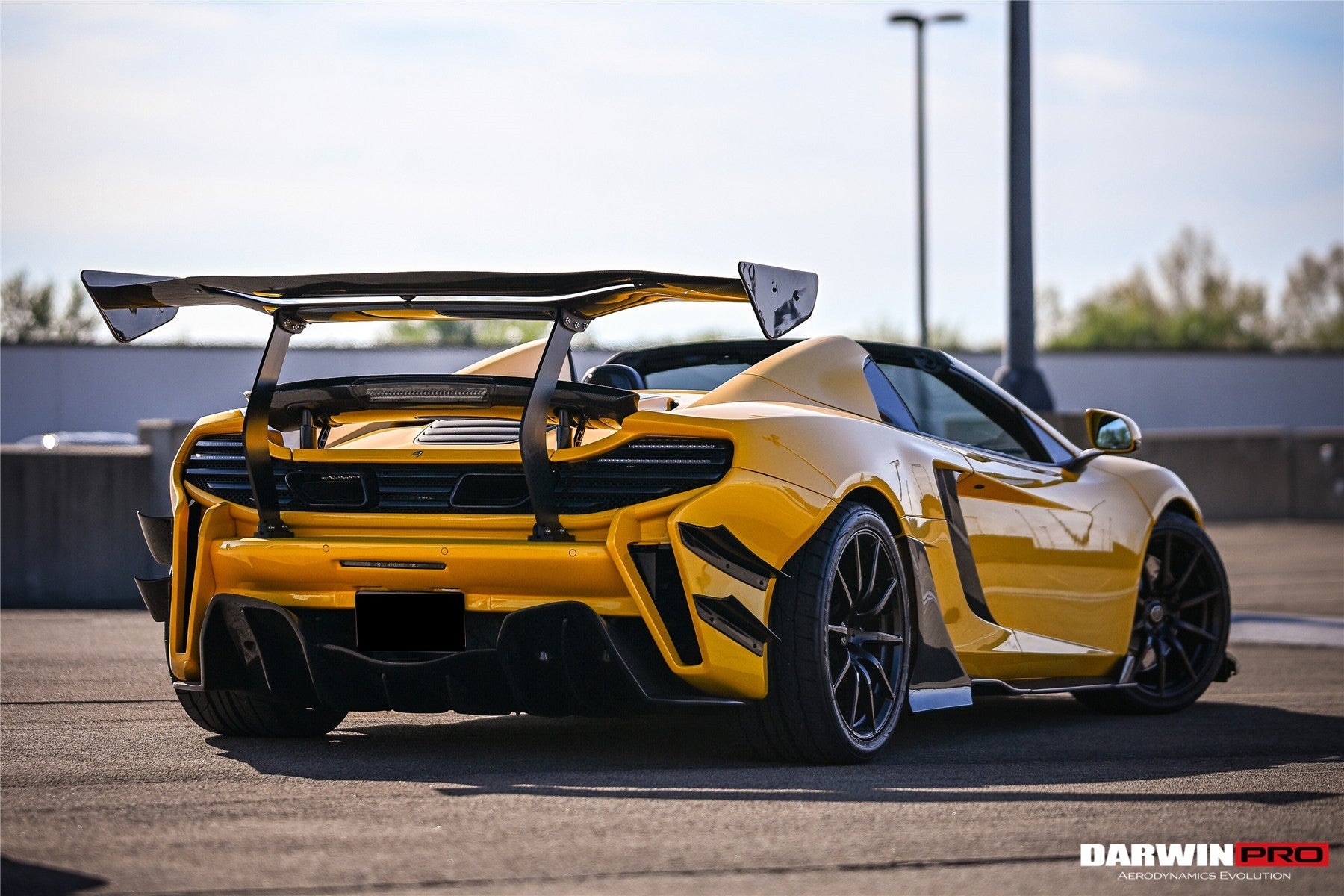 DarwinPRO Rebel Performance Style Partial Carbon Fiber Full Body Kit | 2011-2014 McLaren MP4/12C