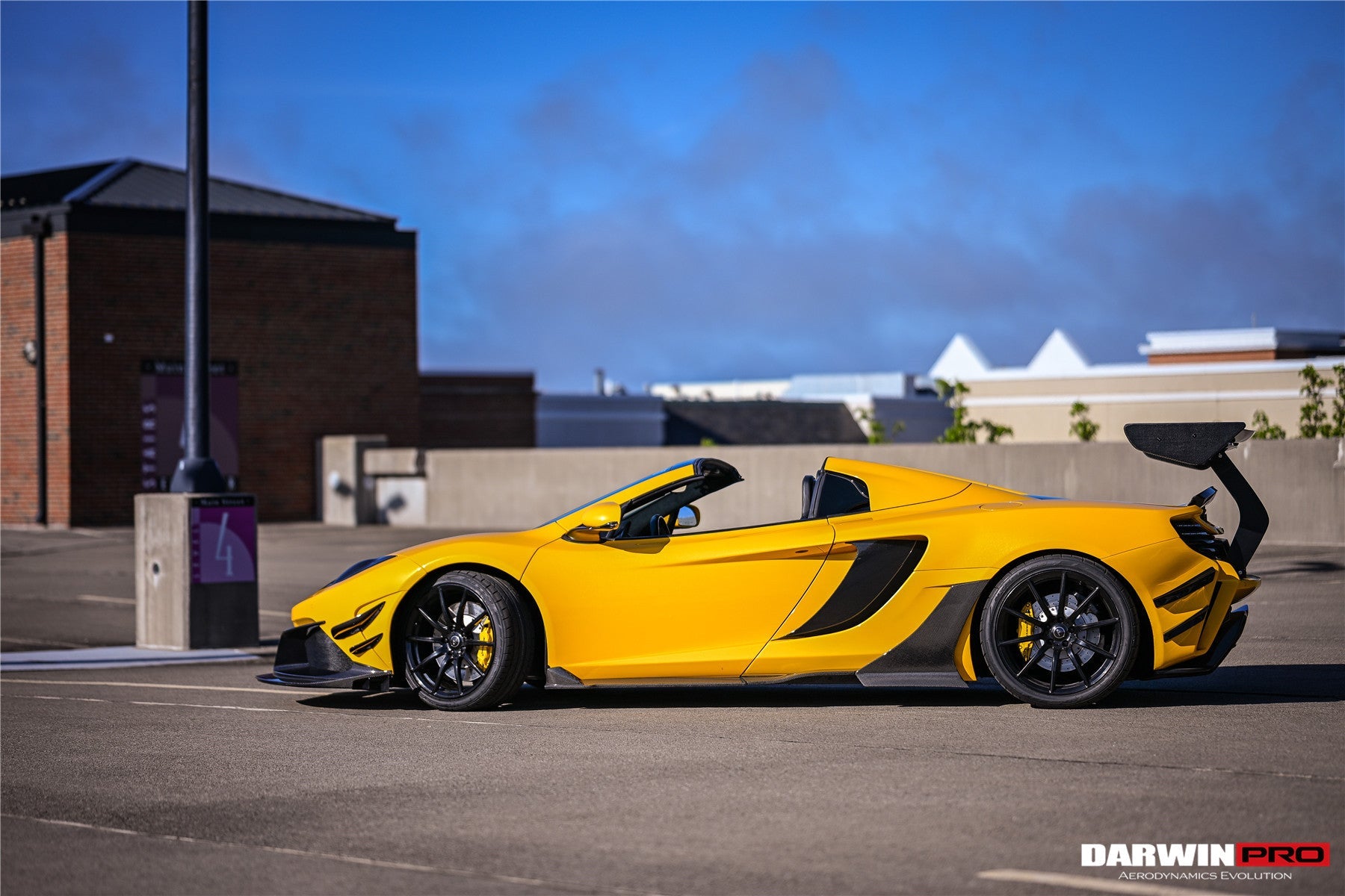DarwinPRO Rebel Performance Style Partial Carbon Fiber Full Body Kit | 2011-2014 McLaren MP4/12C