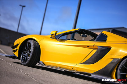 DarwinPRO 2011-2014 McLaren MP4 12C 650S Rebel Performance Style Carbon Fiber Side Skirts