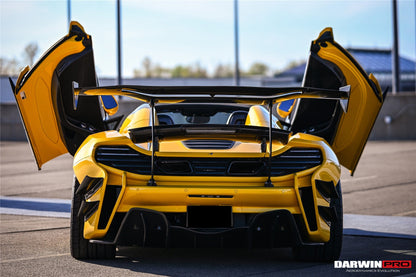 DarwinPRO 2011-2017 McLaren MP4 12C 650S Rebel Performance Style Carbon Fiber Trunk Spoiler Wing