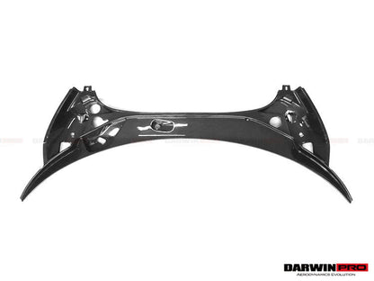 DarwinPRO 2015-2021 McLaren OEM Style Dry Carbon Fiber Carbon Fiber Front Trunk Opening Surround Trim Set | Fits 540C, 570S, 570GT, 600LT
