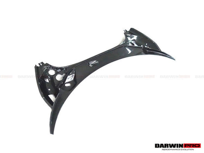 DarwinPRO 2015-2021 McLaren OEM Style Dry Carbon Fiber Carbon Fiber Front Trunk Opening Surround Trim Set | Fits 540C, 570S, 570GT, 600LT