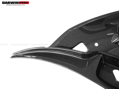 DarwinPRO 2015-2021 McLaren OEM Style Dry Carbon Fiber Carbon Fiber Front Trunk Opening Surround Trim Set | Fits 540C, 570S, 570GT, 600LT