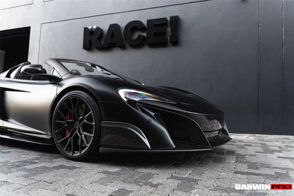 DarwinPRO 2014-2017 McLaren 650s Coupe and Spider OEM Style Carbon Fiber Front Lip