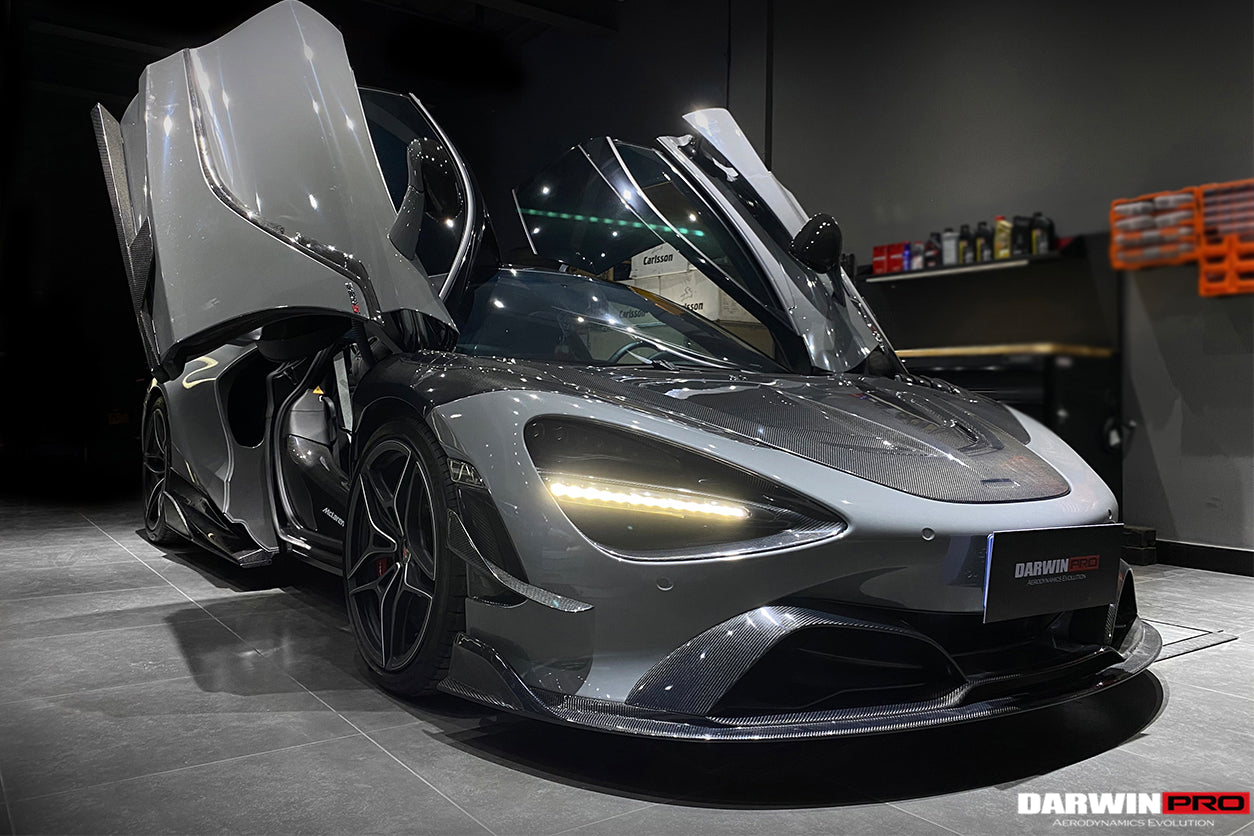 Borde delantero de fibra de carbono estilo DarwinPRO 2017-2023 McLaren 720s Se²NWB