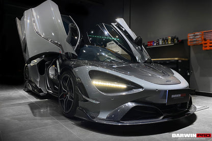 Borde delantero de fibra de carbono estilo DarwinPRO 2017-2023 McLaren 720s Se²NWB