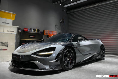 Borde delantero de fibra de carbono estilo DarwinPRO 2017-2023 McLaren 720s Se²NWB
