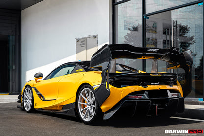 DarwinPRO Se²GTR Trunk Wing with Side Winglets | 2017-2022 McLaren 720s