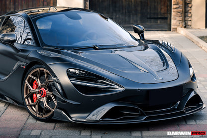 Borde delantero de fibra de carbono estilo DarwinPRO 2017-2023 McLaren 720s Se²NWB