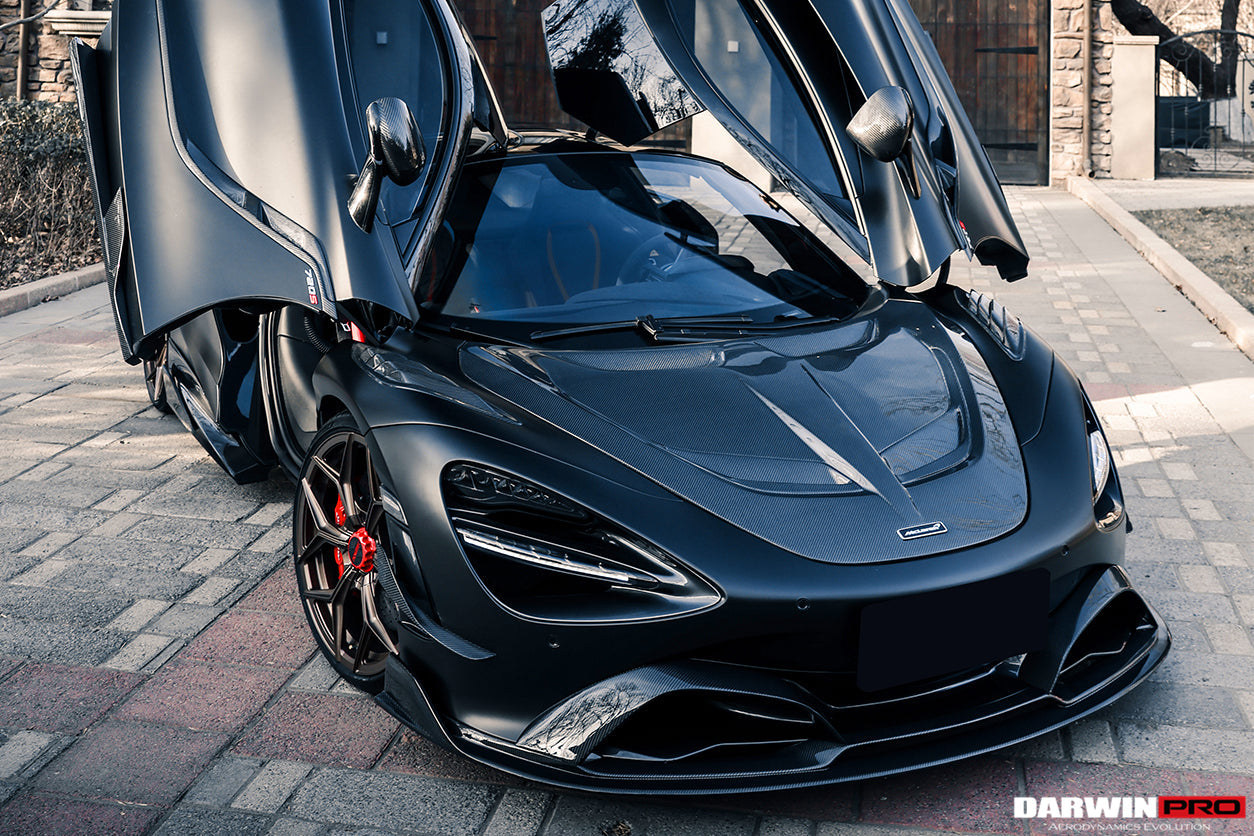 Borde delantero de fibra de carbono estilo DarwinPRO 2017-2023 McLaren 720s Se²NWB
