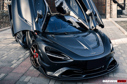 Borde delantero de fibra de carbono estilo DarwinPRO 2017-2023 McLaren 720s Se²NWB