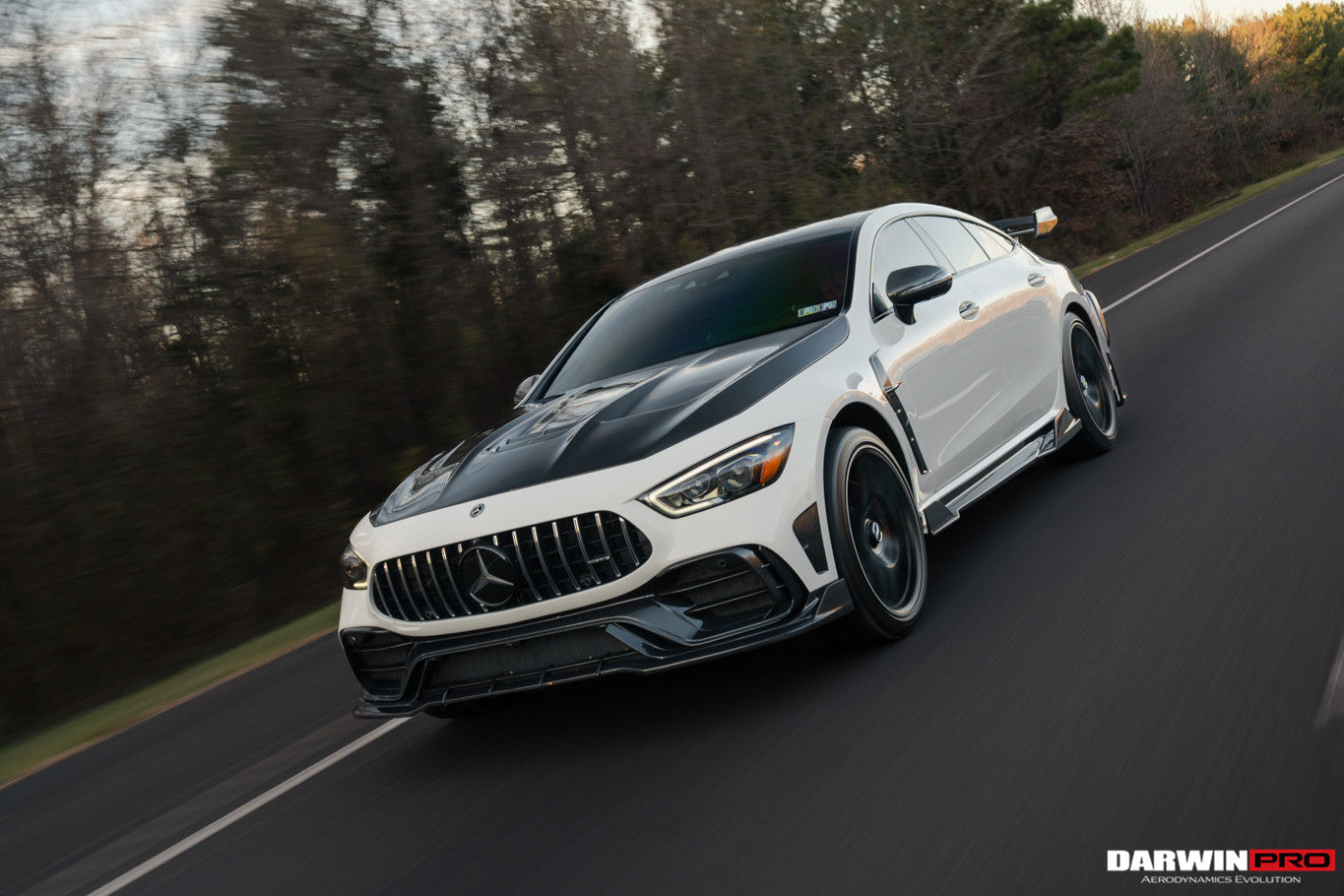 DarwinPRO 2019-2024 Mercedes Benz AMG GT50 GT53 GT43 GT63 GT63S 4Door Coupe X290 IMP Performance Ver.2 Side Skirts