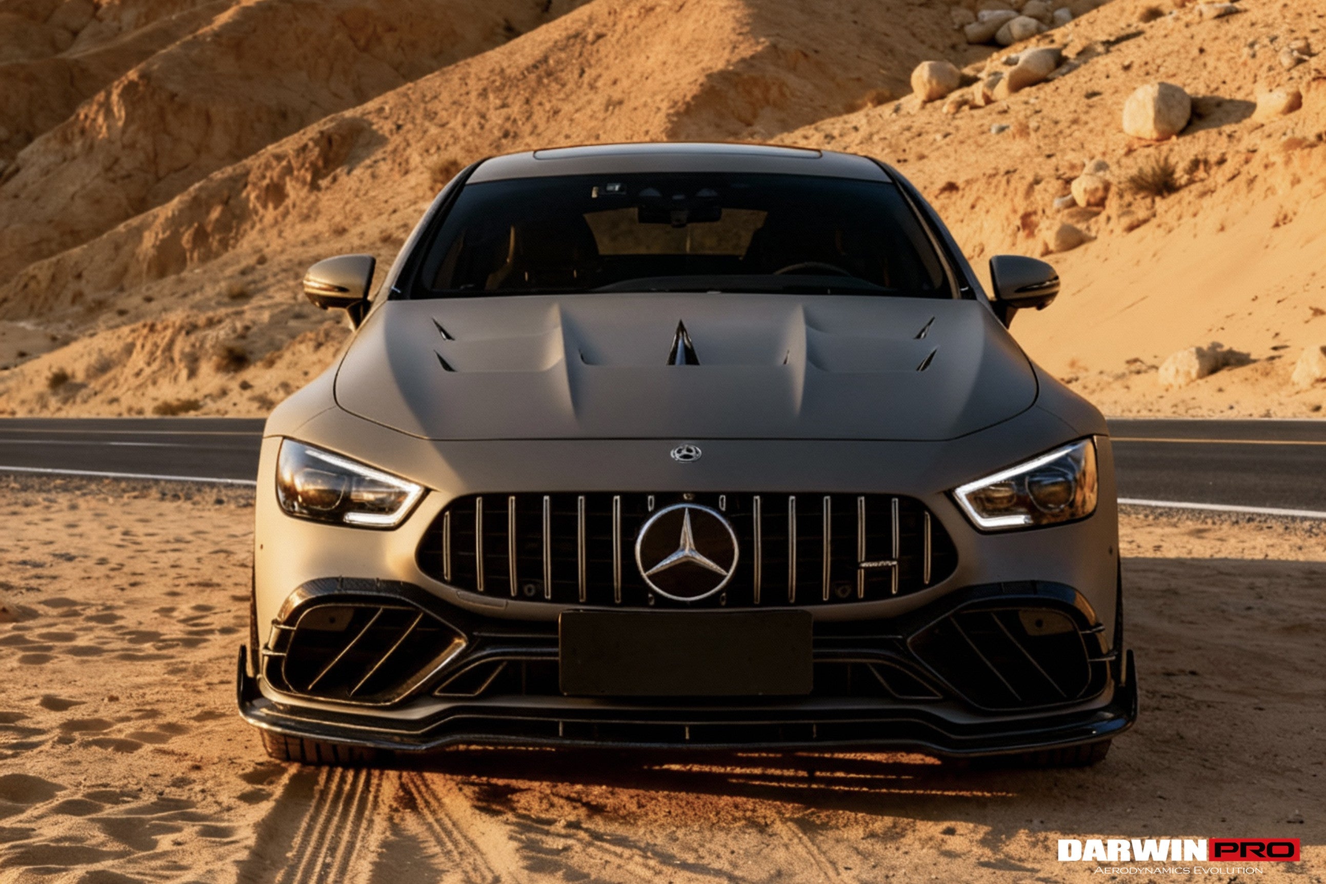 DarwinPRO 2019-2024 Mercedes Benz AMG GT50 GT53 GT43 GT63 GT63S 4 puertas Coupé X290 IMP Performance Ver.2 Capó