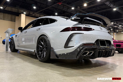 Parachoques trasero de fibra de carbono DarwinPRO 2019-2024 Mercedes Benz AMG GT50 GT53 GT43 GT63 GT63S 4 puertas Coupé X290 IMP Ver.2