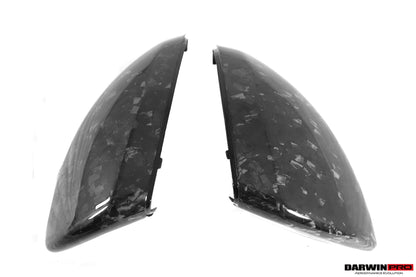DarwinPRO 2014-2021 Mercedes Benz C-Class W205 S-Class W222 C217  E-Class W213 Dry Carbon Fiber Mirror Housing Replacement