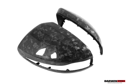 DarwinPRO 2014-2021 Mercedes Benz C-Class W205 S-Class W222 C217  E-Class W213 Dry Carbon Fiber Mirror Housing Replacement