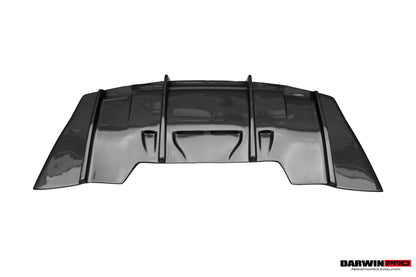 DarwinPRO 2014-2021 Mercedes Benz C217 S63 & S65 AMG Coupe BKSS Style Carbon Fiber Rear Diffuser