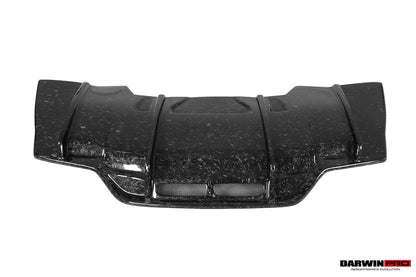 DarwinPRO 2014-2021 Mercedes Benz C217 S63 & S65 AMG Coupe BKSS Style Carbon Fiber Rear Diffuser