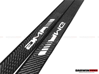 DarwinPRO 2014-2021 Mercedes Benz C217 S63 S65 AMG Coupe Autoclave Carbon Fiber Door Sills Steps Cover