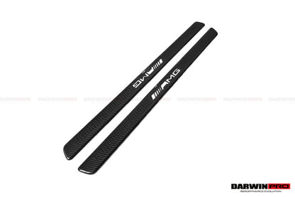 DarwinPRO 2014-2021 Mercedes Benz C217 S63 S65 AMG Coupe Autoclave Carbon Fiber Door Sills Steps Cover